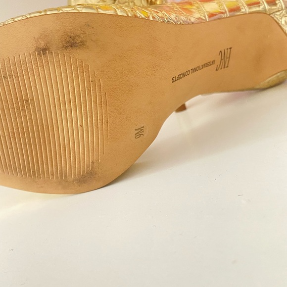 Kenjay D'Orsay Pumps Gold - Picture 5 of 5